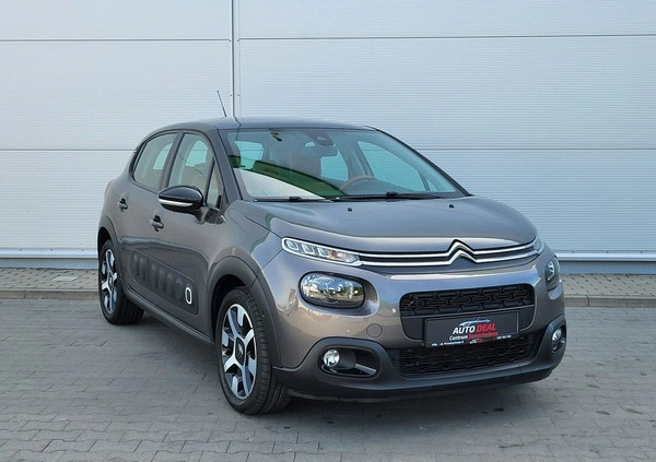 Citroen C3 cena 43700 przebieg: 35000, rok produkcji 2018 z Zagórów małe 781